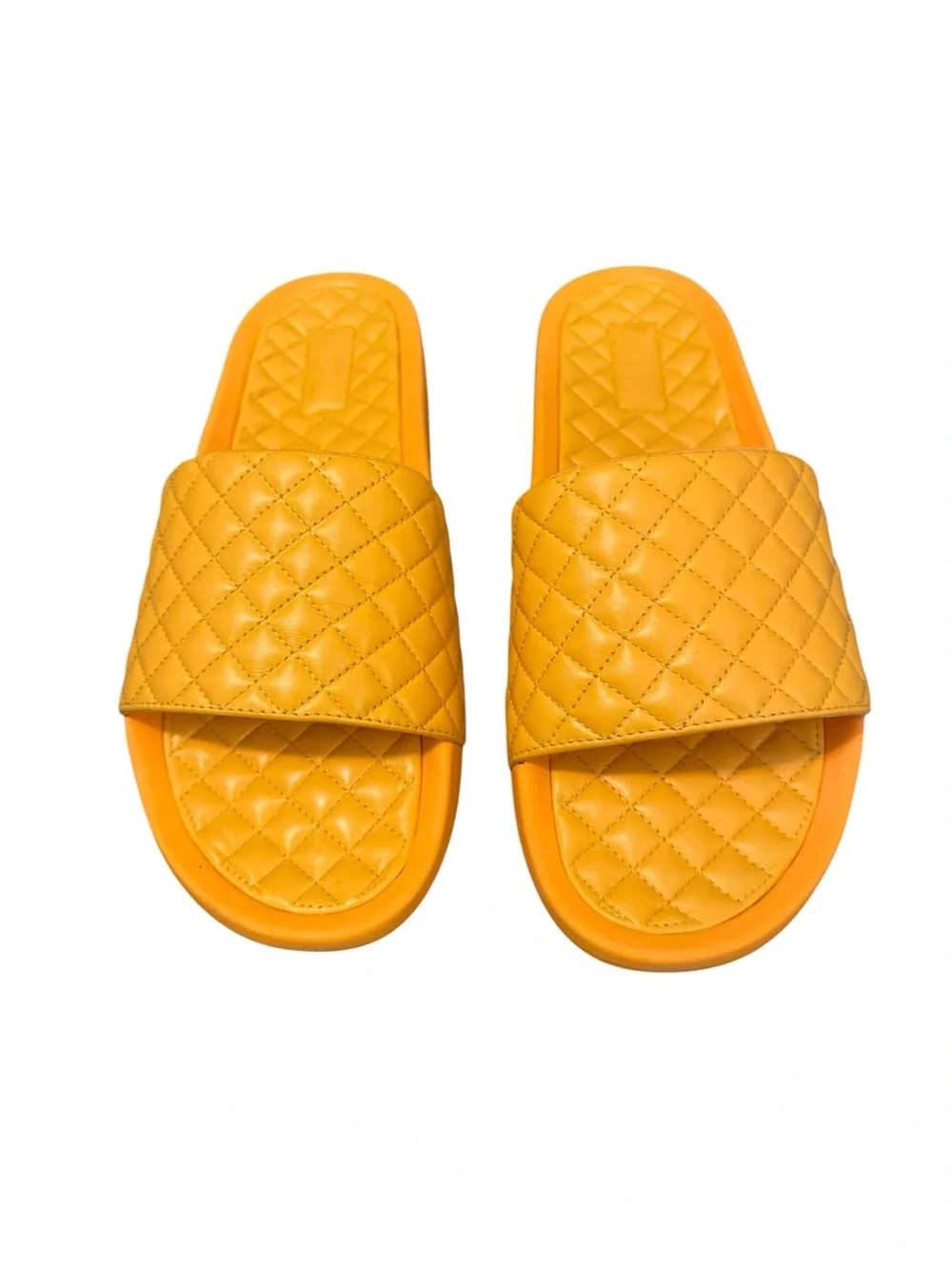 APL Quilted Slide Sandals in Mango Men’s Size 12
